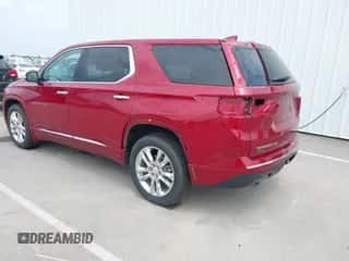 2018 Chevrolet Traverse High Country z VIN 1GNEVKKW8JJ195627, wystawiony jako IAAI lot #42859650 z przebiegiem 126 956 mil mil oraz . Historia ofert i sprzedaży dostępna na DreamBid. Obrazek 3.