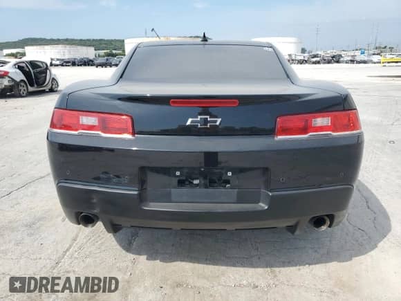 2014 Chevrolet Camaro LT with VIN 2G1FB1E30E9264337, listed as a Copart auction lot 80727405 with 125,606 mi miles and Salvage title. Bid and sale history available at DreamBid. Image 6.