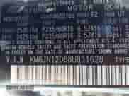 2008 Hyundai Tucson SE with VIN KM8JN12D88U831628, listed as a IAAI auction lot 40821992 with 226,993 mi miles and . Bid and sale history available at DreamBid. Image 9.