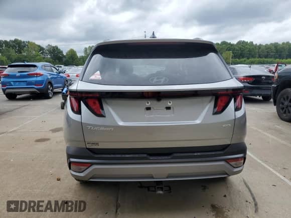 2025 Hyundai Tucson SEL с VIN 5NMJBCDE4SH583973, выставлен на аукционе Copart как лот 69106645 с пробегом 495 миль миль и Списание • Salvage title. История ставок и продаж доступна на DreamBid. Изображение 6.