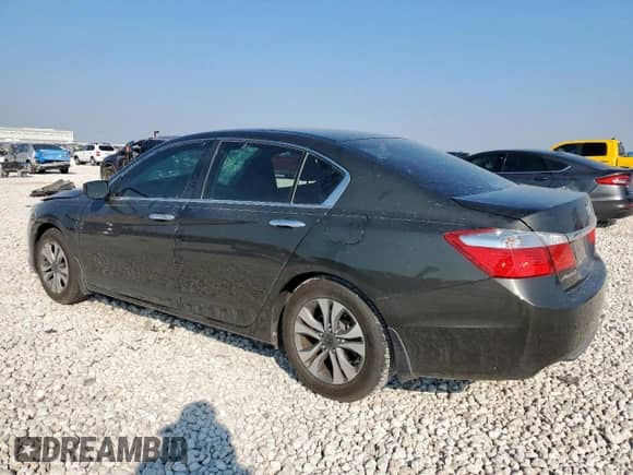 2014 Honda Accord LX с VIN 1HGCR2F34EA117597, выставлен на аукционе Copart как лот 81526765 с пробегом 62 395 миль миль и Списание • Salvage title. История ставок и продаж доступна на DreamBid. Изображение 2.