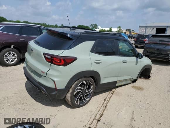 2024 Chevrolet TrailBlazer RS с VIN KL79MUSL7RB132665, выставлен на аукционе Copart как лот 61226945 с пробегом 16 010 миль миль и Списание • Salvage title. История ставок и продаж доступна на DreamBid. Изображение 3.