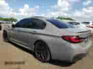 2021 BMW 5 Series 540i xDrive with VIN WBA73BJ0XMWX17876, listed as a Copart auction lot 64485835 with Not provided miles and Salvage title. Bid and sale history available at DreamBid. Image 2.