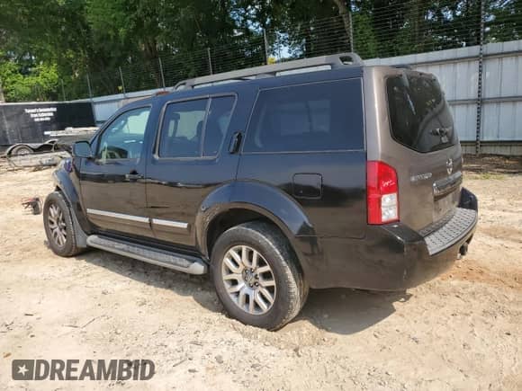 2011 Nissan Pathfinder LE with VIN 5N1AR1NN2BC608460, listed as a Copart auction lot 58863415 with 145,863 mi miles and Salvage title. Bid and sale history available at DreamBid. Image 2.