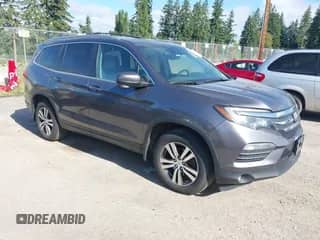 2016 Honda Pilot EX-L z VIN 5FNYF6H61GB091014, wystawiony jako IAAI lot #42732857 z przebiegiem 172 125 mil mil oraz . Historia ofert i sprzedaży dostępna na DreamBid. Obrazek 1.