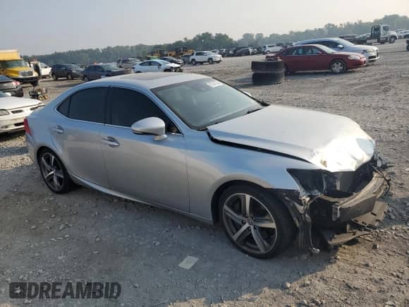2017 Lexus IS 300 with VIN JTHCM1D2XH5020045, listed as a Copart auction lot 67247205 with Not provided miles and Salvage title. Bid and sale history available at DreamBid. Image 4.