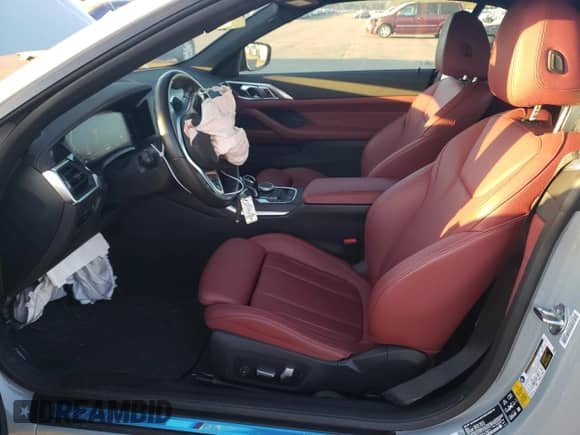 2023 BMW 4 Series 430i xDrive with VIN WBA43AT0XPCL59517, listed as a Copart auction lot 72859063 with 8,653 mi miles and Salvage title. Bid and sale history available at DreamBid. Image 7.