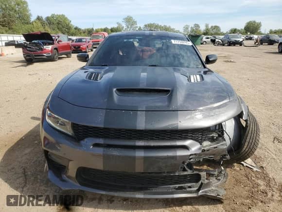 2023 Dodge Charger SRT Hellcat Redeye Widebody with VIN 2C3CDXL92PH539783, listed as a Copart auction lot 71759295 with 15,266 mi miles and Salvage title. Bid and sale history available at DreamBid. Image 5.