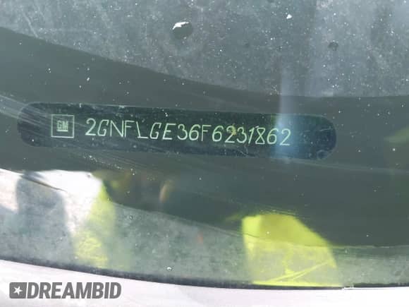 2015 Chevrolet Equinox LT z VIN 2GNFLGE36F6231862, wystawiony jako IAAI lot #41711668 z przebiegiem 167 086 mil mil oraz . Historia ofert i sprzedaży dostępna na DreamBid. Obrazek 9.