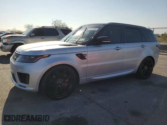 2022 Land Rover Range Rover Sport HST z VIN SALWS2RU7NA232563, wystawiony jako Copart lot #59979185 z przebiegiem 29 149 mil mil oraz Szkoda całkowita • Salvage title. Historia ofert i sprzedaży dostępna na DreamBid. Obrazek 1.