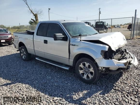 2014 Ford F-150 XL with VIN 1FTEX1CM6EFB83771, listed as a Copart auction lot 72080345 with 167,230 mi miles and Clean title. Bid and sale history available at DreamBid. Image 4.