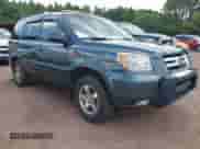 2006 Honda Pilot EX-L z VIN 5FNYF18756B013572, wystawiony jako IAAI lot #42877227 z przebiegiem 118 193 mil mil oraz . Historia ofert i sprzedaży dostępna na DreamBid. Obrazek 1.