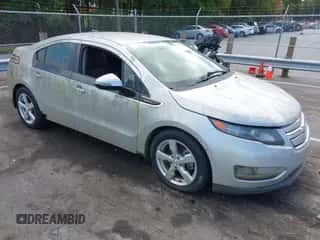 2014 Chevrolet Volt with VIN 1G1RB6E44EU166837, listed as a IAAI auction lot 43395933 with Not provided miles and . Bid and sale history available at DreamBid. Image 1.