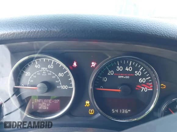 2018 Jeep Wrangler Rubicon Recon with VIN 1C4BJWCG5JL842639, listed as a IAAI auction lot 42101281 with 54,136 mi miles and . Bid and sale history available at DreamBid. Image 7.