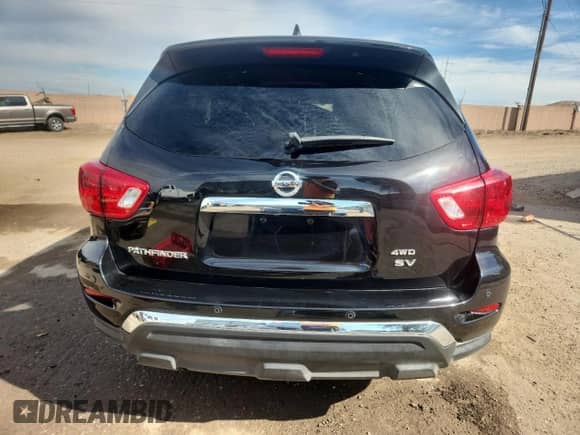 2019 Nissan Pathfinder SV z VIN 5N1DR2MM3KC610293, wystawiony jako Copart lot #80476865 z przebiegiem 125 349 mil mil oraz Szkoda całkowita • Salvage title. Historia ofert i sprzedaży dostępna na DreamBid. Obrazek 6.