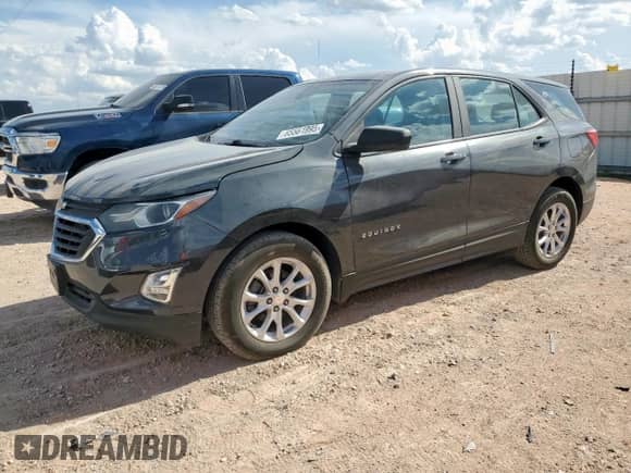2020 Chevrolet Equinox LS с VIN 3GNAXHEV2LS601658, выставлен на аукционе Copart как лот 65561995 с пробегом 67 234 миль миль и Списание • Salvage title. История ставок и продаж доступна на DreamBid. Изображение 1.