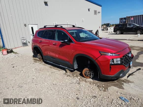 2023 Hyundai Santa Fe XRT with VIN 5NMS6DAJ1PH492148, listed as a Copart auction lot 84624235 with 9,426 mi miles and Clean title. Bid and sale history available at DreamBid. Image 4.