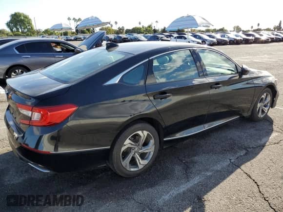 2018 Honda Accord EX z VIN 1HGCV1F41JA081764, wystawiony jako Copart lot #85582125 z przebiegiem 53 571 mil mil oraz Szkoda całkowita • Salvage title. Historia ofert i sprzedaży dostępna na DreamBid. Obrazek 3.