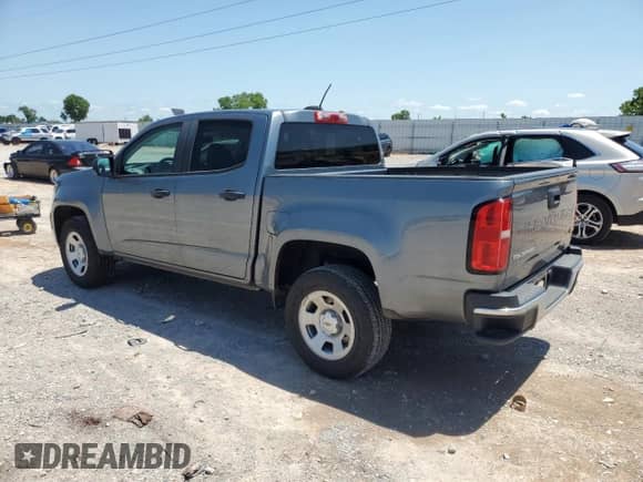 2021 Chevrolet Colorado 2WD Work Truck с VIN 1GCGSBEA4M1107459, выставлен на аукционе Copart как лот 60412975 с пробегом 62 622 миль миль и Списание • Salvage title. История ставок и продаж доступна на DreamBid. Изображение 2.