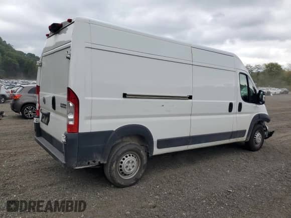 2025 Ram ProMaster Cargo Tradesman с VIN 3C6LRVDG1SE521527, выставлен на аукционе Copart как лот 90949705 с пробегом 35 538 миль миль и Списание • Salvage title. История ставок и продаж доступна на DreamBid. Изображение 3.