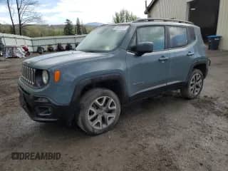 2017 Jeep Renegade Altitude with VIN ZACCJBBH1HPG10603, listed as a Copart auction lot 55052335 with 79,569 mi miles and Clean title. Bid and sale history available at DreamBid. Image 1.
