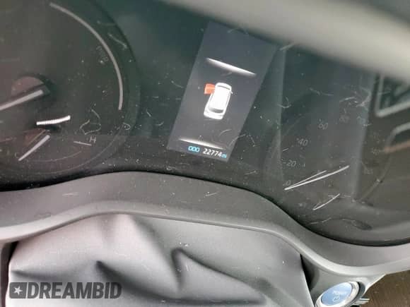 2024 Toyota Sienna LE with VIN 5TDKSKFC9RS145497, listed as a Copart auction lot 55567725 with 22,774 mi miles and Salvage title. Bid and sale history available at DreamBid. Image 9.