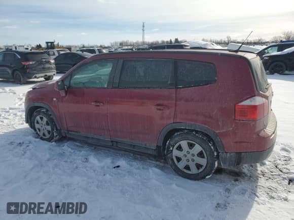 2013 Chevrolet Orlando с VIN KL77P2ETXDK135244, выставлен на аукционе Copart как лот 41415545 с пробегом 170 233 миль миль и Чистый • Clean title. История ставок и продаж доступна на DreamBid. Изображение 2.