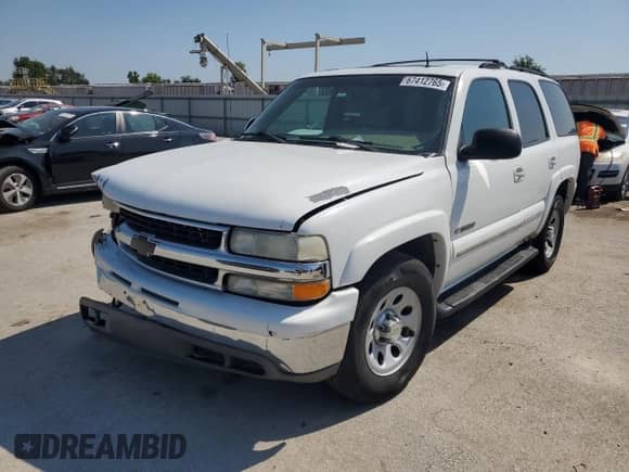2002 Chevrolet Tahoe LT with VIN 1GNEC13Z92R259363, listed as a Copart auction lot 67412765 with Not provided miles and Salvage title. Bid and sale history available at DreamBid. Image 1.