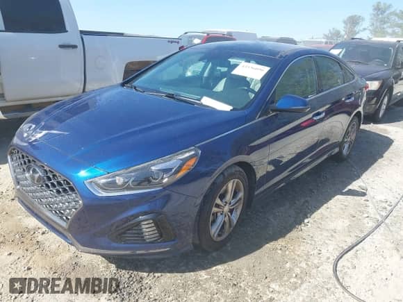 2018 Hyundai Sonata SEL with VIN 5NPE34AF0JH722774, listed as a IAAI auction lot 43536090 with 48,466 mi miles and . Bid and sale history available at DreamBid. Image 2.