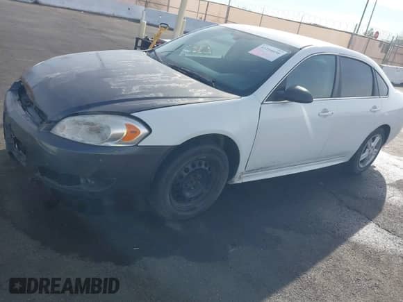 2012 Chevrolet Impala Police Police with VIN 2G1WD5E38C1288463, listed as a IAAI auction lot 41254050 with 195,512 mi miles and . Bid and sale history available at DreamBid. Image 13.