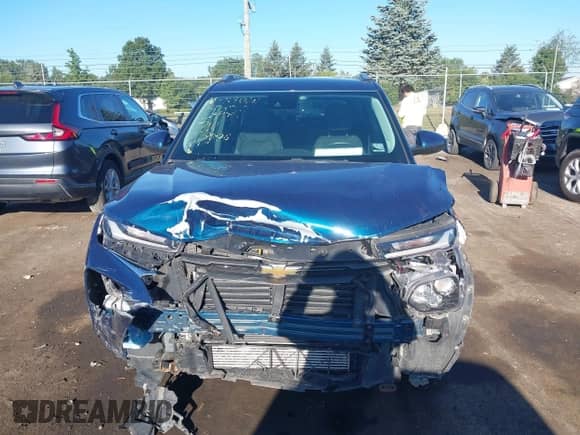 2021 Chevrolet TrailBlazer LT with VIN KL79MPS2XMB118020, listed as a IAAI auction lot 43067232 with 58,358 mi miles and . Bid and sale history available at DreamBid. Image 12.