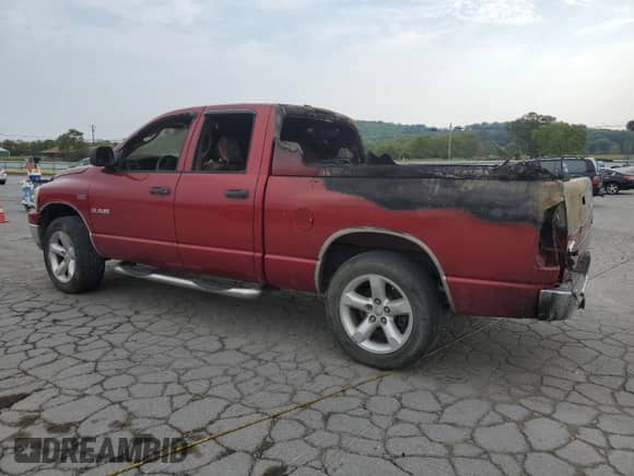 2008 Dodge 1500 SLT с VIN 1D7HU18208S575398, выставлен на аукционе Copart как лот 81594585 с пробегом Не указан миль и На запчасти • Non repairable. История ставок и продаж доступна на DreamBid. Изображение 2.