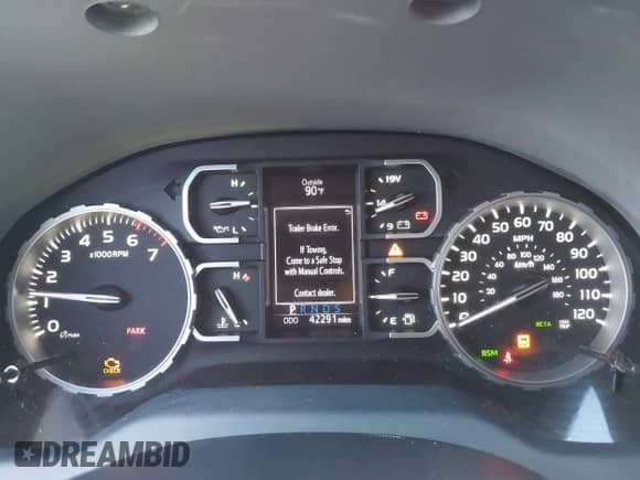 2019 Toyota Tundra SR5 с VIN 5TFAY5F17KX845478, выставлен на аукционе IAAI как лот 41155651 с пробегом 42 291 миль миль и . История ставок и продаж доступна на DreamBid. Изображение 7.