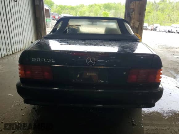 1992 Mercedes-Benz 500 z VIN WDBFA66E2NF038636, wystawiony jako Copart lot #55522605 z przebiegiem 92 002 mil mil oraz Szkoda całkowita • Salvage title. Historia ofert i sprzedaży dostępna na DreamBid. Obrazek 6.