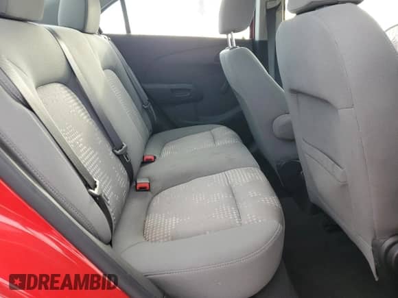 2015 Chevrolet Sonic LS with VIN 1G1JB5SG7F4165642, listed as a Copart auction lot 88671595 with 57,794 mi miles and Salvage title. Bid and sale history available at DreamBid. Image 10.