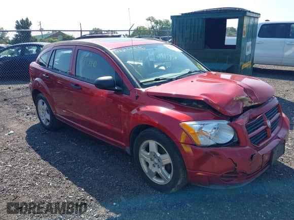2008 Dodge Caliber SE with VIN 1B3HB28B88D699351, listed as a IAAI auction lot 42828840 with 70,833 mi miles and . Bid and sale history available at DreamBid. Image 1.