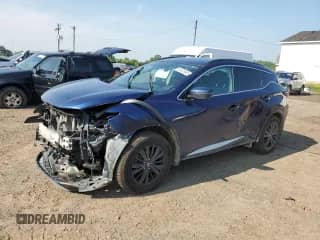 2019 Nissan Murano S with VIN 5N1AZ2MS6KN147667, listed as a Copart auction lot 65435045 with 42,288 mi miles and Clean title. Bid and sale history available at DreamBid. Image 1.