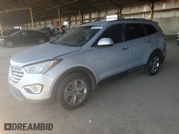 2013 Hyundai Santa Fe GLS with VIN KM8SN4HF0DU004179, listed as a Copart auction lot 80831185 with 160,384 mi miles and Clean title. Bid and sale history available at DreamBid. Image 1.