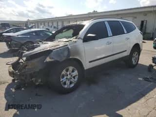 2014 Chevrolet Traverse LS with VIN 1GNKRFED0EJ259402, listed as a Copart auction lot 66801575 with Not provided miles and Non repairable. Bid and sale history available at DreamBid. Image 1.