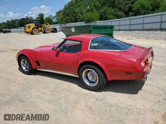 1980 Chevrolet Corvette с VIN 1Z878A20536, выставлен на аукционе Copart как лот 56934555 с пробегом 58 918 миль миль и Чистый • Clean title. История ставок и продаж доступна на DreamBid. Изображение 2.