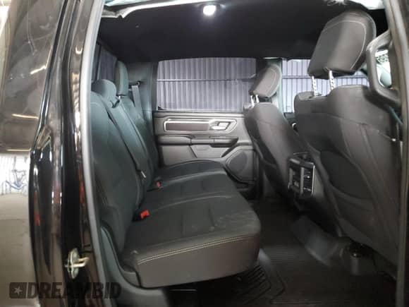 2024 Ram 1500 Big Horn with VIN 1C6SRFMT3RN156532, listed as a Copart auction lot 62190795 with 27,215 mi miles and Salvage title. Bid and sale history available at DreamBid. Image 10.