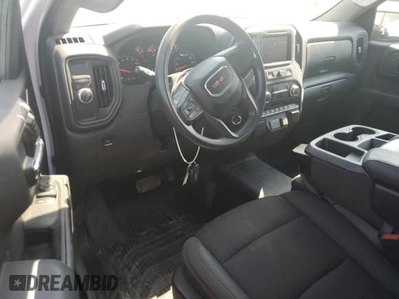 2024 GMC Sierra 1500 Pro with VIN 3GTNHAEK3RG236861, listed as a Copart auction lot 62006305 with 51,460 mi miles and Salvage title. Bid and sale history available at DreamBid. Image 8.