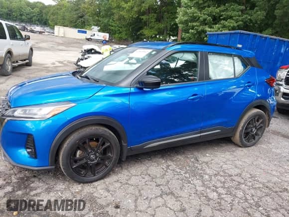 2023 Nissan Kicks SR with VIN 3N1CP5DV3PL481812, listed as a IAAI auction lot 42469062 with 68,880 mi miles and . Bid and sale history available at DreamBid. Image 14.