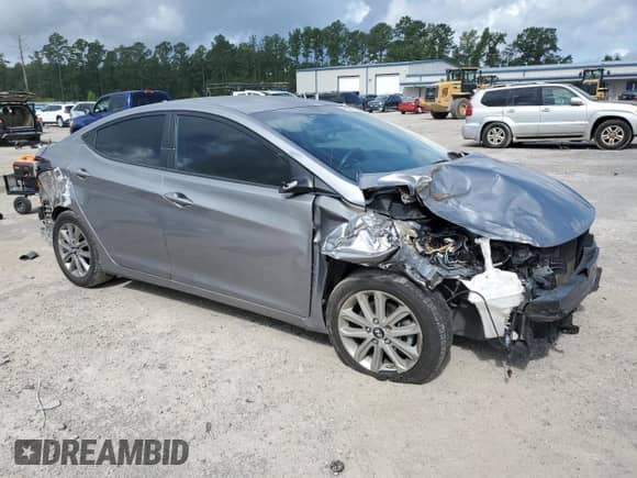 2015 Hyundai Elantra Limited с VIN KMHDH4AEXFU325876, выставлен на аукционе Copart как лот 66172695 с пробегом 93 123 миль миль и Списание • Salvage title. История ставок и продаж доступна на DreamBid. Изображение 4.
