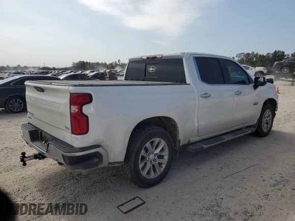 2020 Chevrolet Silverado 1500 LTZ z VIN 3GCUYGET4LG382135, wystawiony jako Copart lot #80745574 z przebiegiem 68 916 mil mil oraz Szkoda całkowita • Salvage title. Historia ofert i sprzedaży dostępna na DreamBid. Obrazek 3.