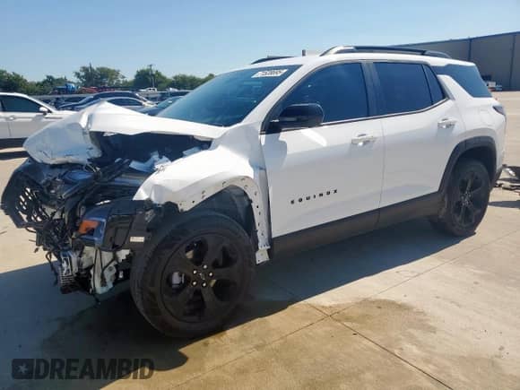 2026 Chevrolet Equinox FWD LT z VIN 3GNAXHEG7TL119375, wystawiony jako Copart lot #71528695 z przebiegiem 4 473 mil mil oraz Szkoda całkowita • Salvage title. Historia ofert i sprzedaży dostępna na DreamBid. Obrazek 1.