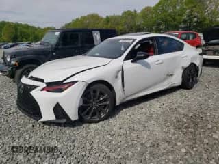 2025 Lexus IS 350 F Sport z VIN JTHGZ1E26S5039152, wystawiony jako Copart lot #56949155 z przebiegiem 6 597 mil mil oraz Szkoda całkowita • Salvage title. Historia ofert i sprzedaży dostępna na DreamBid. Obrazek 1.