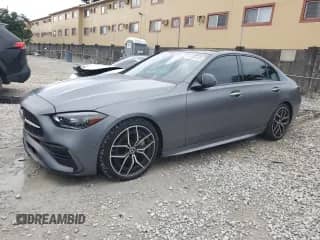 2022 Mercedes-Benz C 300 с VIN W1KAF4HB7NR045140, выставлен на аукционе Copart как лот 81380105 с пробегом 17 710 миль миль и Списание • Salvage title. История ставок и продаж доступна на DreamBid. Изображение 1.