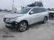 2014 Nissan Pathfinder Platinum Hybrid with VIN 5N1CR2MM5EC643103, listed as a IAAI auction lot 41243310 with 90,162 mi miles and . Bid and sale history available at DreamBid. Image 2.