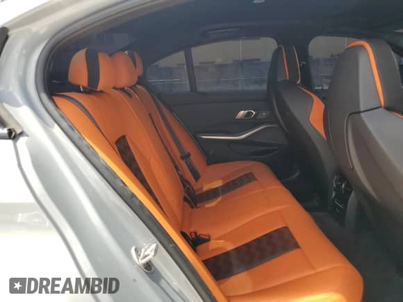 2023 BMW M3 с VIN WBS53AY06PFR14874, выставлен на аукционе Copart как лот 60153455 с пробегом 28 407 миль миль и Списание • Salvage title. История ставок и продаж доступна на DreamBid. Изображение 10.